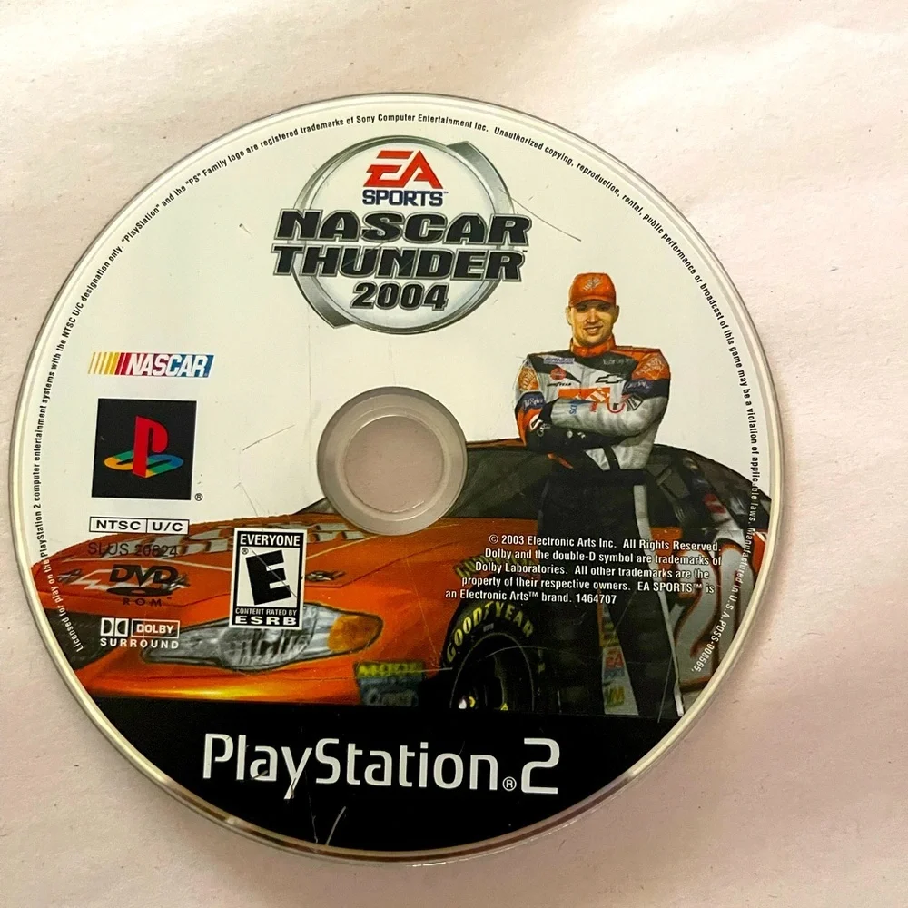 PlayStation 2 Video Game NASCAR Thunder 2004